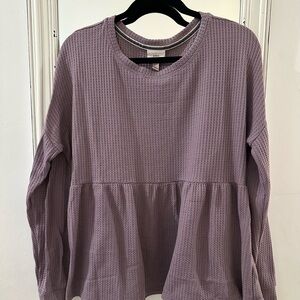 Knox Rose Peplum Top